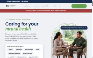 Cognosis Health Hillside website