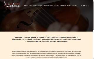 Mark Schwartz Violins website