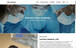 Metropolitan Oral and Maxillofacial Surgery website