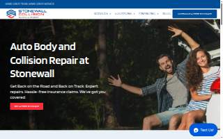 Stonewall Collision & Auto Painting website