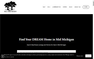 Tall Oaks Realty website
