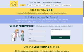 Vaniawala Pediatrics PLLC of Burton website