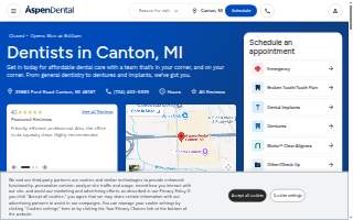 Aspen Dental - Canton website