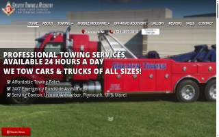 Greater Towing & Recovery Tow Truck - Plymouth website