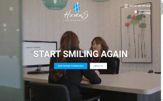 Havens Orthodontics of Canton website