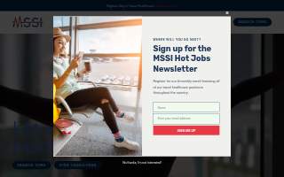 MSSI - Medical Staffing Solutions, Inc. website