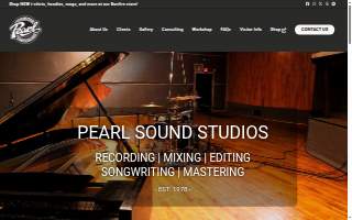 Pearl Sound Studios website