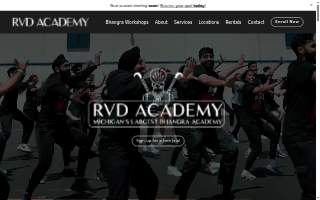 RVD Academy website