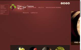 Vintner's Canton Winery website
