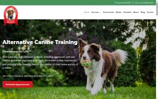 Alternative Canine Training website