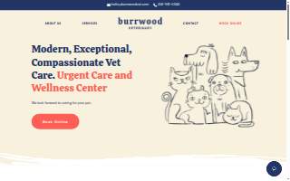 Burrwood Veterinary of Clawson website