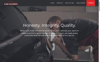 Cass Collision Clawson website