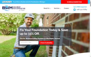 FixMyBasement website