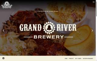 Grand River Brewery Clawson website