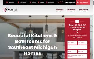 Kurtis Kitchen & Bath of Clawson website