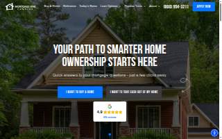 Mortgage One Funding website