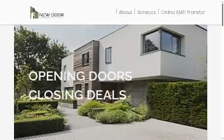 New Door Title website