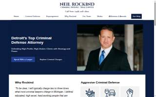 Rockind Law of Clawson website