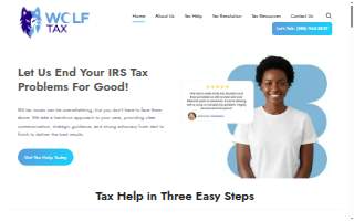 Wolf Tax of Clawson website