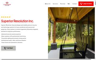 Superior Resolution Security Inc of Shelby website