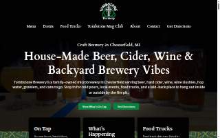Tombstone Brewery LLC website