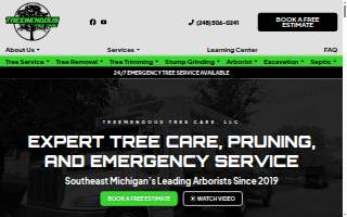Treemendous Tree Care LLC website