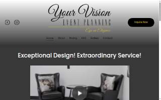 Your Vision Event Planning of Clinton Township website