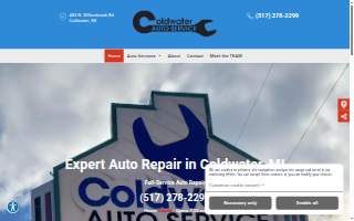 Coldwater Auto Service website