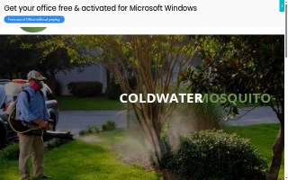 Coldwater mosquito and pest control website