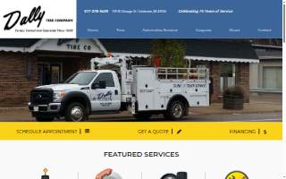 Dally Tire Company website