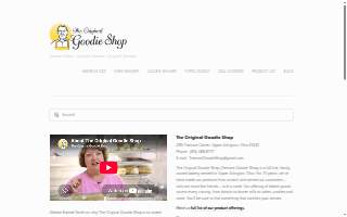 Goodie Shop website