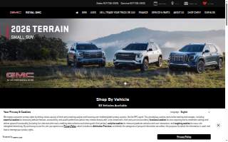 Hillsdale GMC website