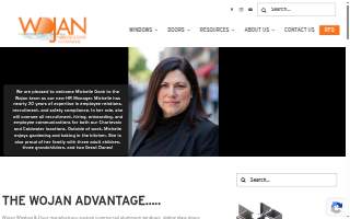 Wojan Window & Door Corp. website