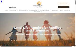 Coonen Law, PLLC website