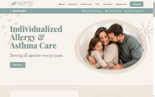 Grand Rapids Allergy of Comstock Park website