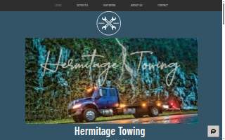 Hermitage Towing LLC of Comstock Park website