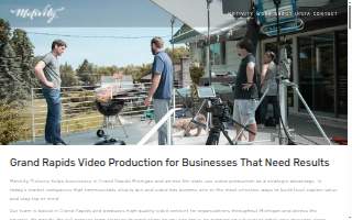 Motivity Pictures Video Production Grand Rapids of Comstock Park website