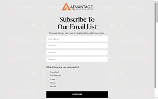 Advantage Commercial Real Estate of Cutlerville website