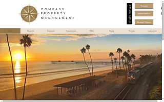 Compass Property Management website