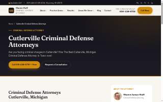 Criminal Defense Attorney Shawn Haff of Cutlerville website