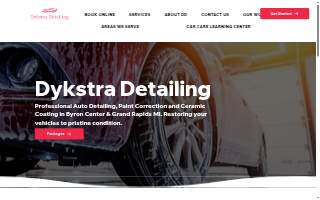Dykstra Detailing website