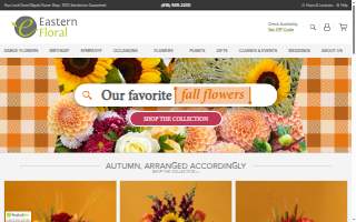 Eastern Floral website