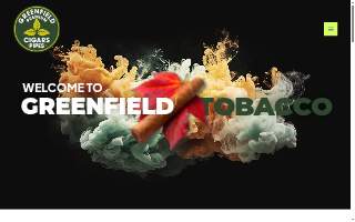 Greenfield Premium Tobacco II website