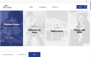 Member First Mortgage website