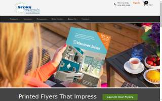 Storr Printing Services of Cutlerville website