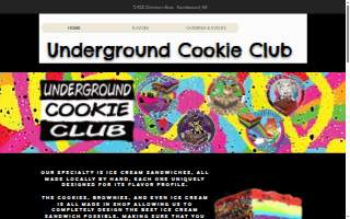 Underground Cookie Club website