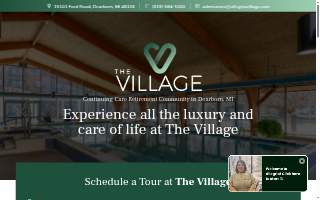 Allegria Village Independent Living website