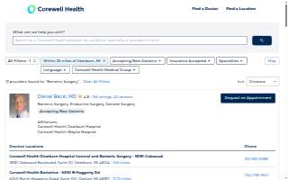 Corewell Health Bariatric Associates - Dearborn website