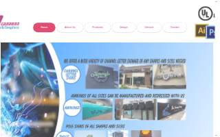 Dearborn Signs & Awning website