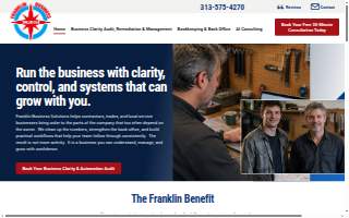 Franklin Business Solutions website